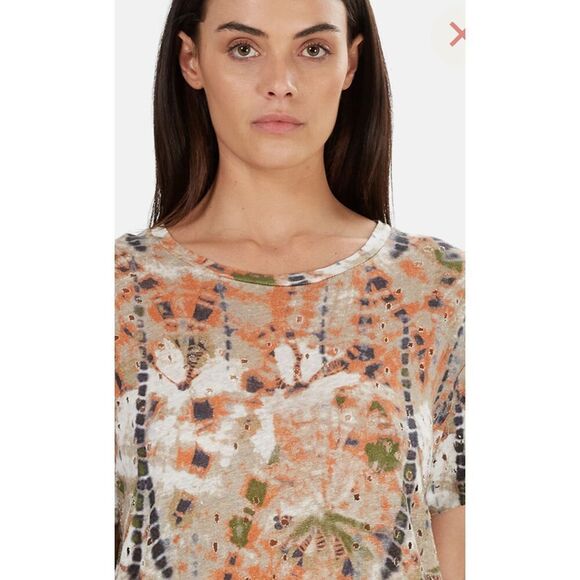 IRO CLAY VALENTINO TIE DYE TEE - MULTI NWT Size Small - Picture 4 of 8